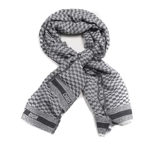 christian Dior cashmere scarf